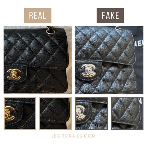 chanel flap bag fake vs real|chanel bags vintage authenticity.